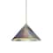 Besa Lighting Swirl Cord Pendant, Dicro Swirl, Satin Nickel Finish, 1x5W LED 1XT-550493-LED-SN - alternate 1